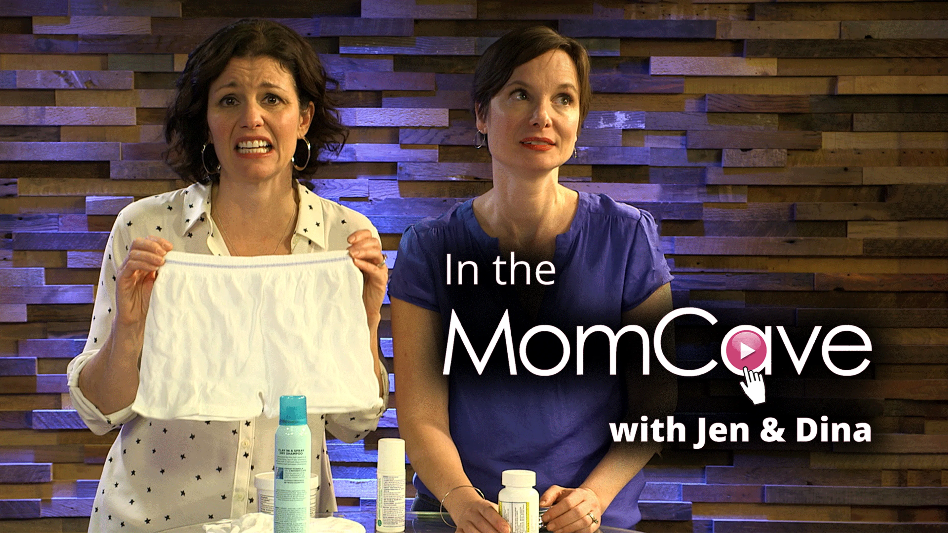 In the MomCave with Jen and Dina poster